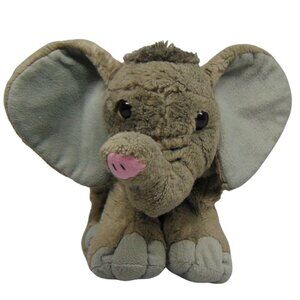 Wild Republic Baby Elephant Plush Gray Floppy Ears Trunk Stuffed Toy